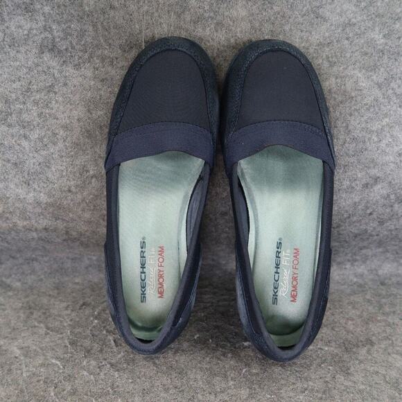 Skechers Shoes Womens 7 Loafer Slip On Casual Comfort Career Relaxed Fit Leather - Picture 6 of 14